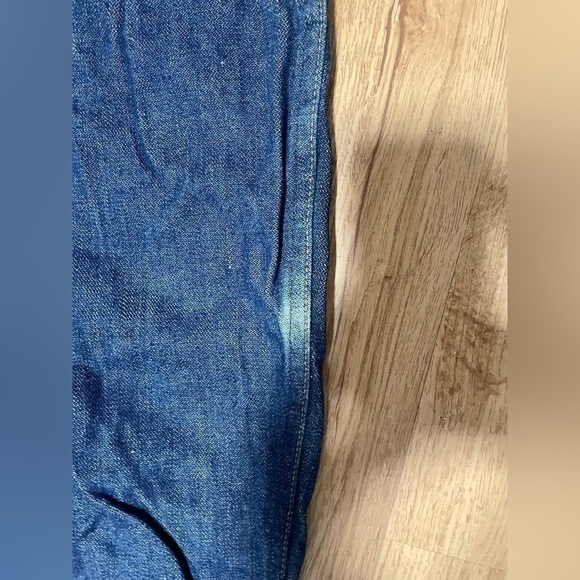 Vintage Sanforized Deadstock Maverick High Rise Bell Bottom Flare Jeans - Picture 3 of 6